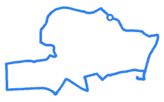 Route shape for Route 2 at Aberdeen North DTC
