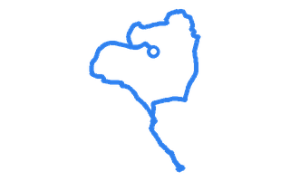 Route shape for Route 4 at Aberdeen North DTC