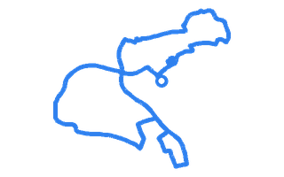 Route shape for Route 11 at Aberdeen North DTC