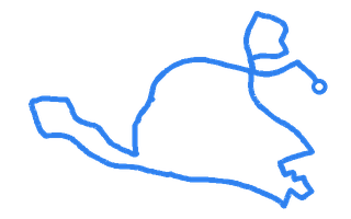 Route shape for Route 15 (NEW) at Aberdeen North DTC