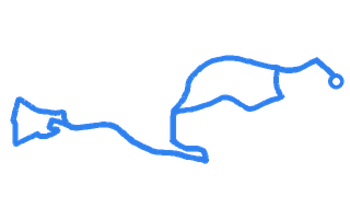 Route shape for Route 16 (NEW) at Aberdeen North DTC