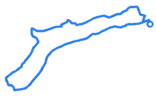 Route shape for Route 8 at Aberfeldy DTC
