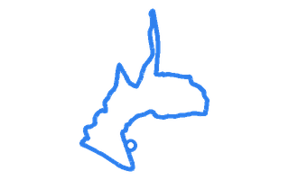 Route shape for Route 3 at Abergavenny DTC