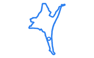 Route shape for Route 6 at Abergavenny DTC