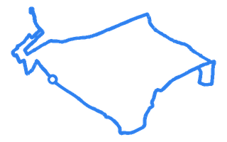 Route shape for Route 3 at Aberystwyth Park Avenue DTC