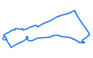 Route shape for Route 1 at Alness DTC