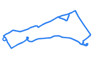 Route shape for Route 4 at Alness DTC