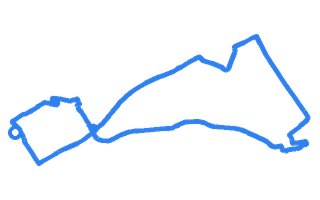 Route shape for Route 6 at Alness DTC