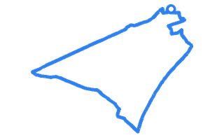 Route shape for Route 7 at Alnwick DTC