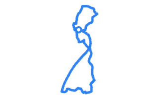 Route shape for Route 8 at Alnwick DTC