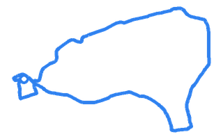 Route shape for Route 9 at Alnwick DTC