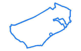 Route shape for Route 4 at Arbroath DTC