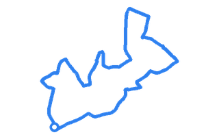 Route shape for Route 8 at Arbroath DTC