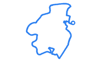 Route shape for Route 3 (NEW) at Ashford (Kent) DTC