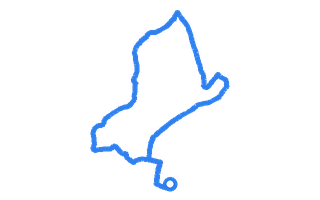 Route shape for Route 4 at Ashford (Kent) DTC