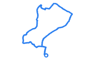 Route shape for Route 10 at Ashford (Kent) DTC