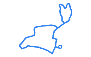 Route shape for Route 13 (NEW) at Ashford (Kent) DTC