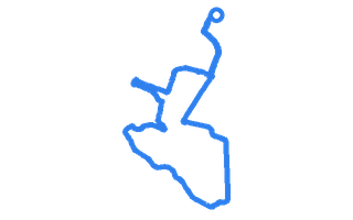 Route shape for Route 14 at Ashford (Kent) DTC