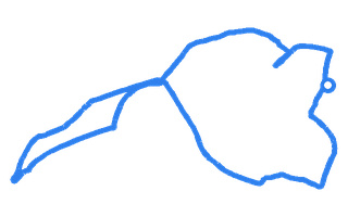 Route shape for Route 15 (NEW) at Ashford (Kent) DTC