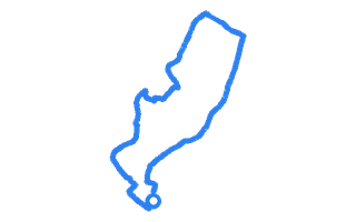 Route shape for Route 20 (NEW) at Ashford (Kent) DTC