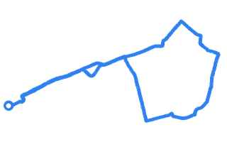 Route shape for Route 6 at Ashton-under-Lyne DTC