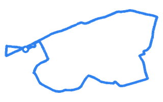 Route shape for Route 9 at Ashton-under-Lyne DTC