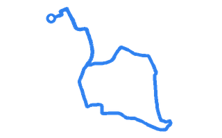 Route shape for Route 10 at Ashton-under-Lyne DTC