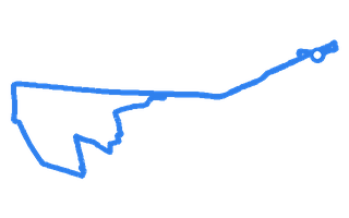 Route shape for Route 14 at Ashton-under-Lyne DTC