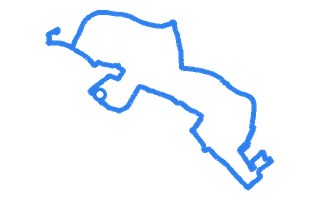 Route shape for Route 5 at Aylesbury DTC