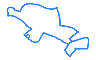 Route shape for Route 9 at Aylesbury DTC