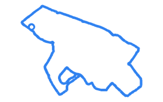 Route shape for Route 12 at Aylesbury DTC