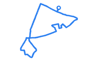 Route shape for Route 4 at Ayr DTC