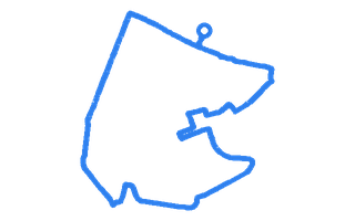 Route shape for Route 6 at Ayr DTC