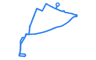 Route shape for Route 8 (NEW) at Ayr DTC