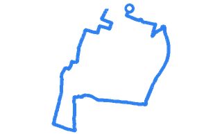 Route shape for Route 12 (NEW) at Ayr DTC