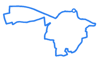 Route shape for Route 5 at Baillieston (Glasgow) DTC