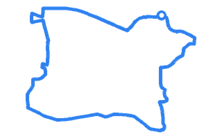 Route shape for Route 7 at Baillieston (Glasgow) DTC