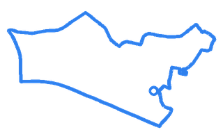 Route shape for Route 9 at Baillieston (Glasgow) DTC