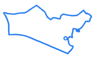 Route shape for Route 10 at Baillieston (Glasgow) DTC