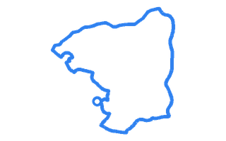 Route shape for Route 18 at Baillieston (Glasgow) DTC