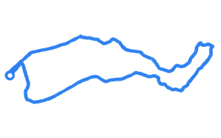 Route shape for Route 5 at Bala DTC