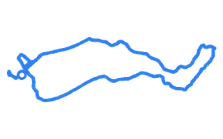 Route shape for Route 6 at Bala DTC