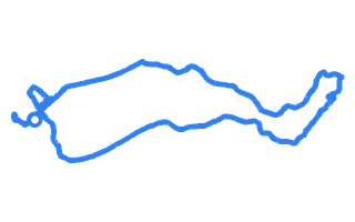Route shape for Route 10 at Bala DTC