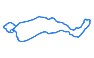 Route shape for Route 12 at Bala DTC