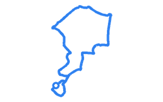 Route shape for Route 1 at Banbury DTC