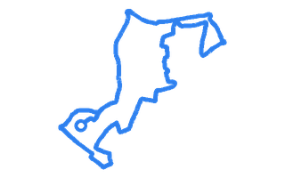 Route shape for Route 3 at Banbury DTC
