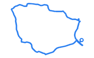 Route shape for Route 6 at Banbury DTC