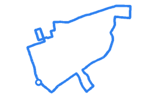 Route shape for Route 7 at Barking (Tanner Street) DTC