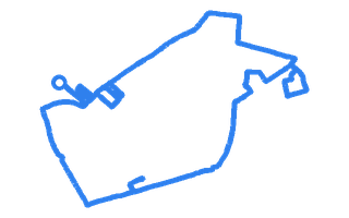 Route shape for Route 9 at Barking (Tanner Street) DTC