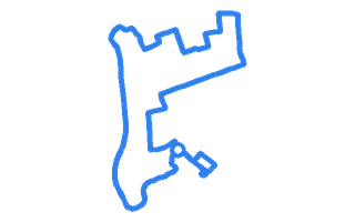 Route shape for Route 10 at Barking (Tanner Street) DTC